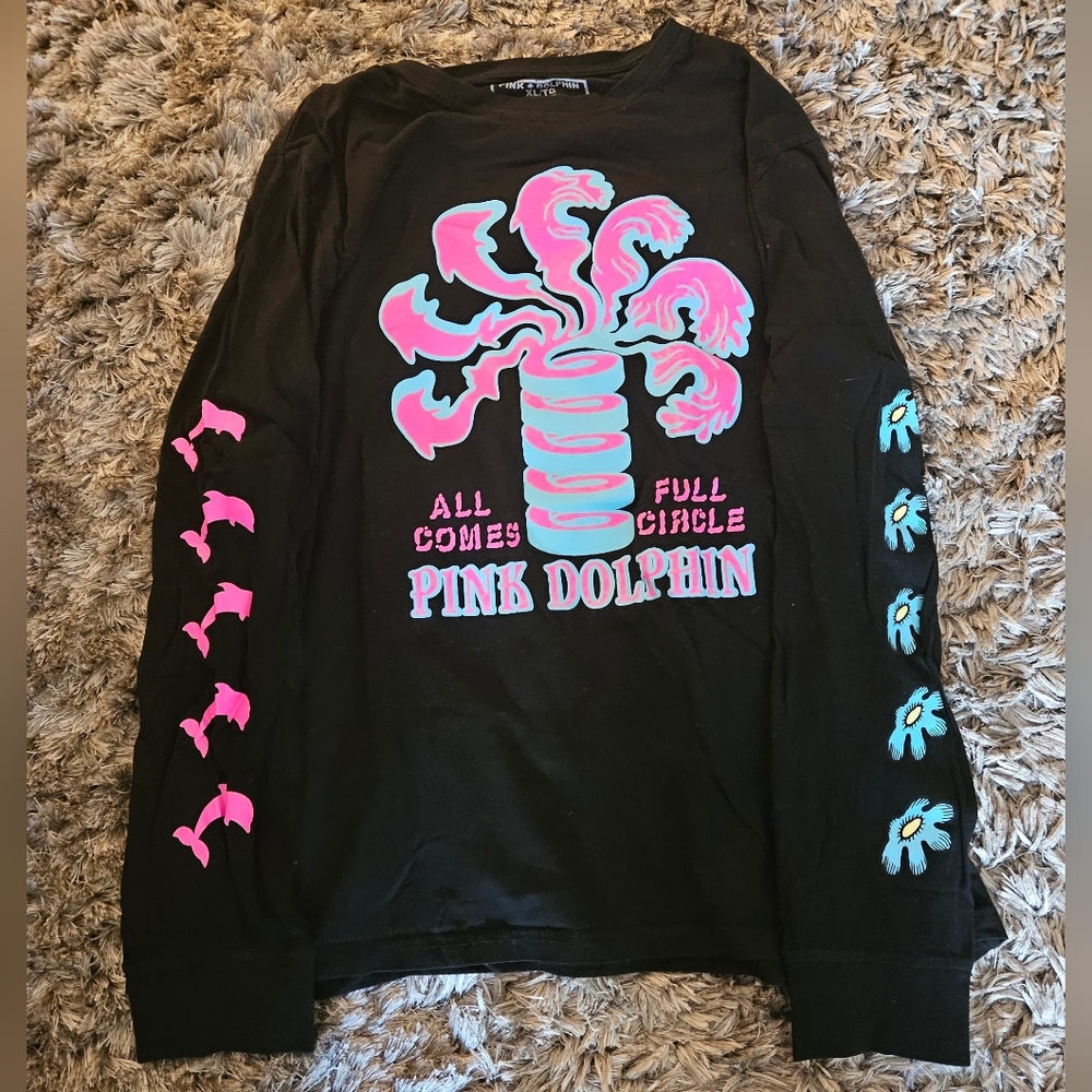 Pink Dolphin Long Sleeve
